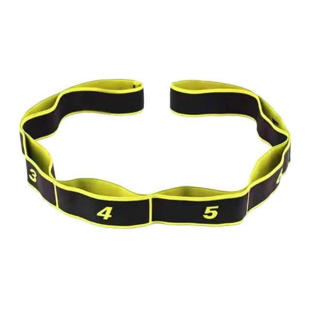 Stretch And Yoga Fitness Band For Full Workouts Adjustable Exercise Resistance With Handles