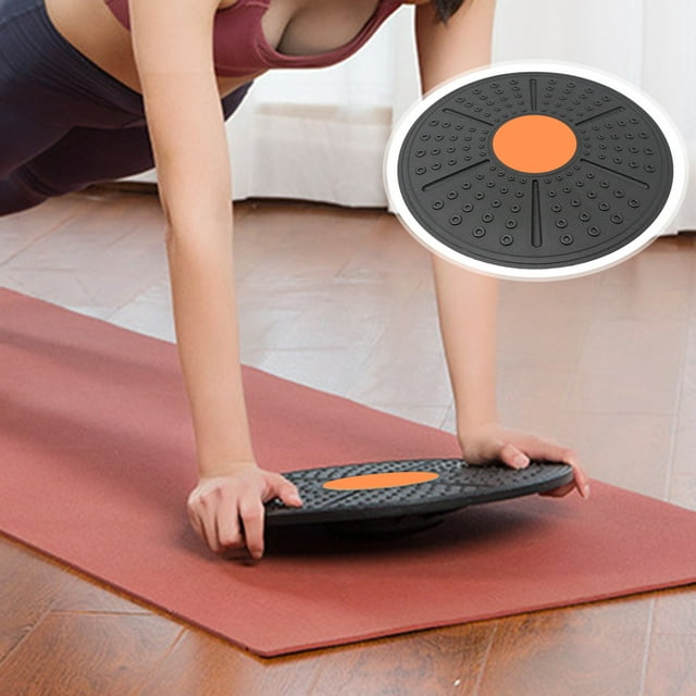 LJNYFDC Pédale d'Équilibre Planche de Massage Design Contact Antidérapant Forme Ronde Modelage du Corps Disque de Torsion de Taille Usage Quotidien Pédale d'Équilibre