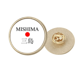 thumbnail image 1 of Broche de Oro Metálico Circular Unbranded Bandera Sol Rojo Mishima Japaness, 1 of 3