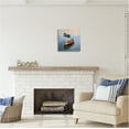 thumbnail image 3 of Stupell Industries Striped Boats in Lake Transportation Painting Gallery Wrapped Canvas Art Print Wall Art, 17 x 17, 3 of 8