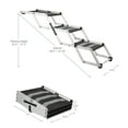 thumbnail image 4 of TRIXIE Heavy Duty Foldable 3 Step Pet Stairs, Lightweight Aluminum, Portable Pet Steps, 4 of 7