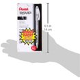 thumbnail image 3 of WWS-Ballpoint Pen, Medium Point, 24/PK, Black Ink/Clear Barrel (PENBK91ASWUS), 3 of 4