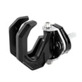 thumbnail image 1 of Universal Motorcycle Luggage Bag Modified Aluminum Alloy Hanger Hook Holder Black/Silver, 1 of 5