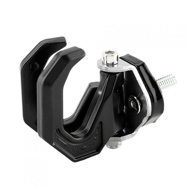 Universal Motorcycle Luggage Bag Modified Aluminum Alloy Hanger Hook Holder Black/Silver