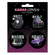 Kawaii Coven Vinyl Stickers (Pack of 4)