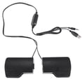 thumbnail image 1 of Barra de sonido de altavoz estéreo USB portátil Mini Clip para computadora portátil, PC, reproductor de música de teléfono Mp3, 1 of 5