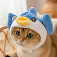 thumbnail image 3 of Lindo sombrero para mascota, sombrero para mascota, lindo disfraz de dibujos animados para mascota, sombrero para gato, innovación moderna, 3 of 10