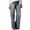 Gray, variant on CHWGFWL Jean Capris for Women Women's Vintage Fashion Trousers Casual Straight Leg Wide Leg Jeans Stretchy Jeans for Women Plus Size High Waisted Pants (Gray ,S)