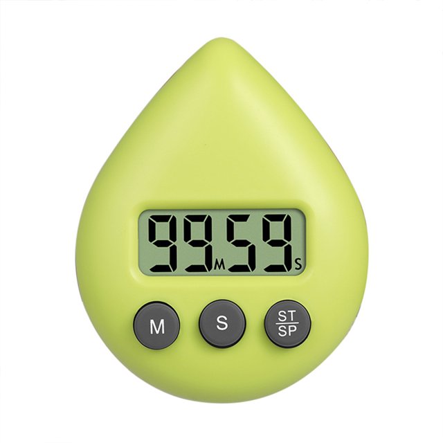 Inteprter Gota de agua, temporizador Digital electrónico, cronómetro de estudio, reloj despertador para ducha, tienda, recordatorio para el Type3 NO3