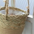 thumbnail image 5 of Vikakiooze 2023 Home Storage and Organization Hanging Basket Coconuts Fiber Planter Inserts Replacement Liner For Flower 6PS, 5 of 7