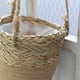 thumbnail image 5 of Inserto de forro de cesta colgante de fibra de coco para macetas | Reemplazo de soporte para plantas naturales | Forma de canal de media caña | Paquete de 6 | Uso decorativo para bodas en jardín, 5 of 7
