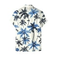 thumbnail image 6 of Mens Hawaiian Shirt Short Sleeve Button Down Shirts Tropical Floral Summer Beach Shirts,S-3XL, 6 of 7