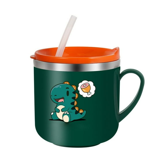 Mosiee Leak Proof Stainless Steel Milk Cup For Kids 250Ml Capacity With Scale