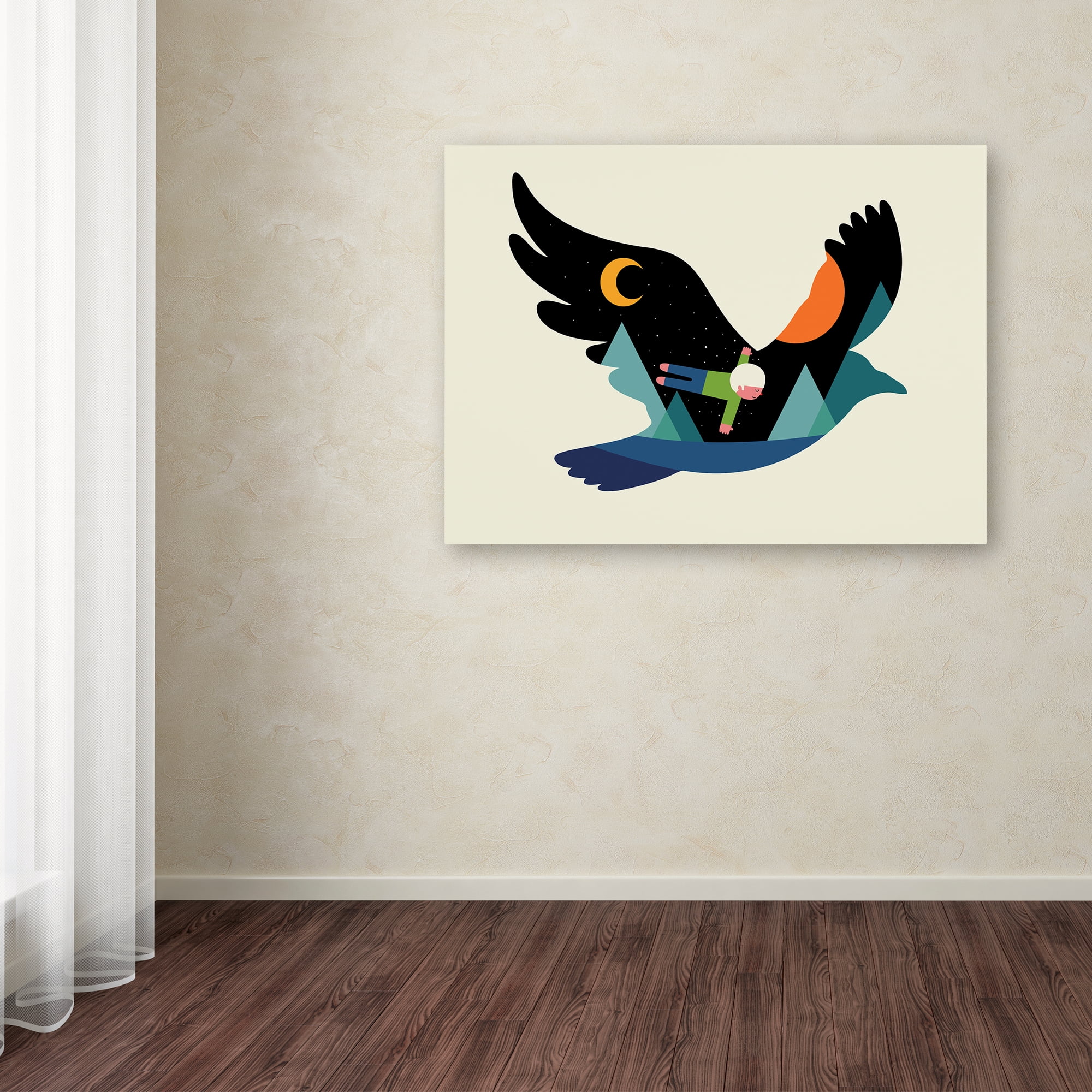 Trademark Fine Art 'I Believe I Can Fly' Canvas Art by Andy Westface