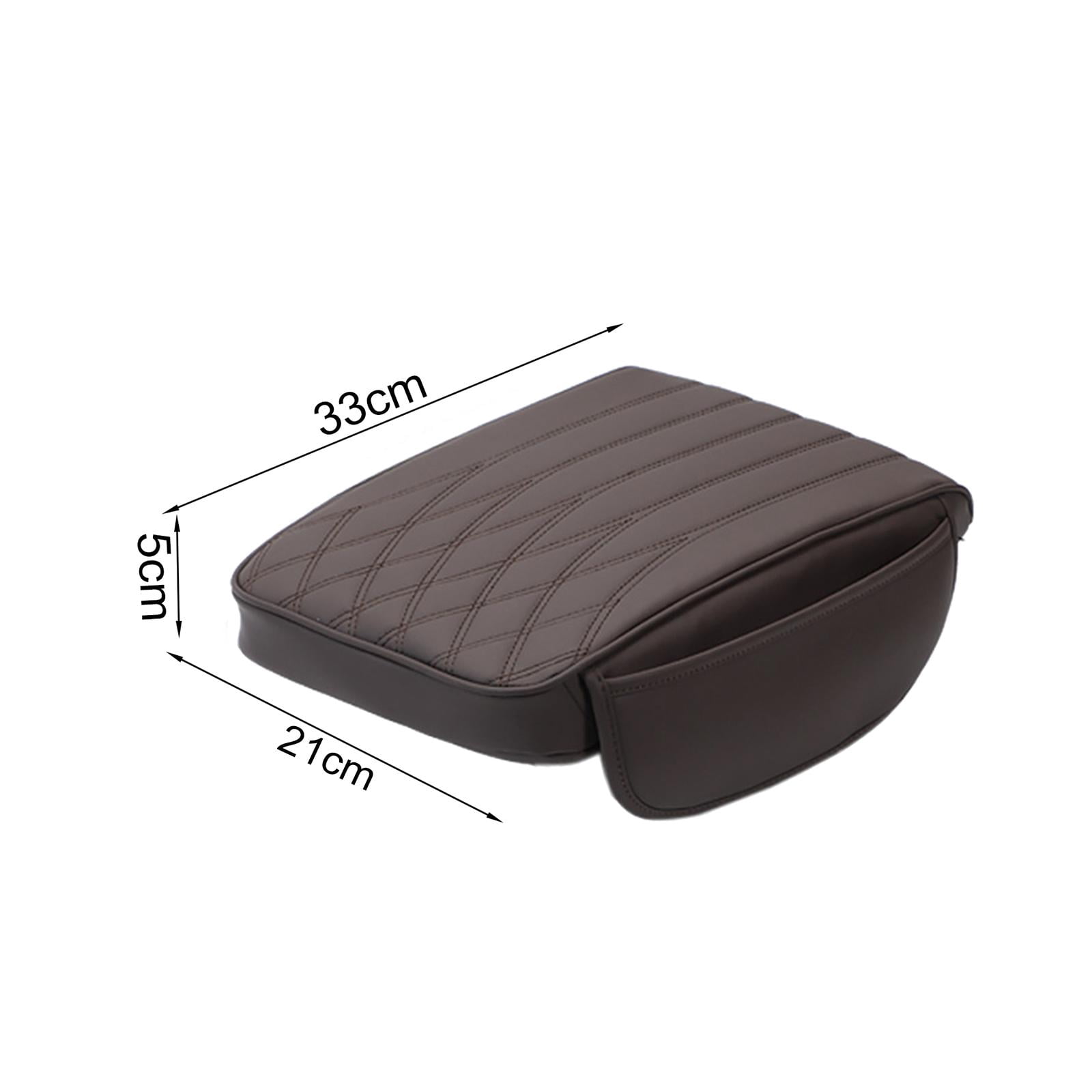 Car Armrest Cushion Interior Accessories Arm Rest Pad for Truck Vehicle Coffee