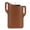 Brown, variant on Spencer Men's Leather Cell Phone Holster Universal Case Waist Bag Sheath with Belt Loop (6.6"*5.3"*0.14", Brown)