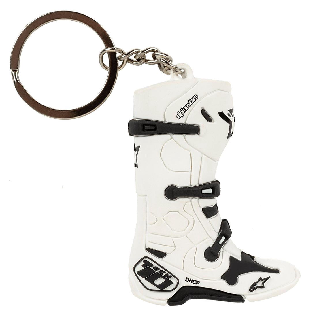 Alpinestars New Tech 10 Boot Keyfob - White
