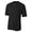 Black, variant on A4 Tek 2-Button Henley For Men in Navy 2011 | N3143
