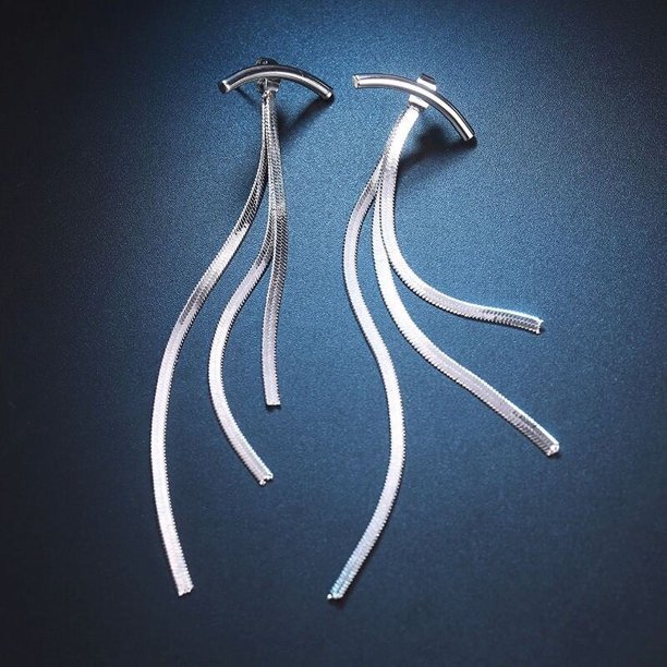 Pendientes de lujo con flecos para mujer, aretes colgantes de circonita con diamantes de imitación, joyería brillante para fiesta y boda, regalos, 2023