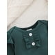 thumbnail image 4 of Set de mameluco y pantalones a cuadros verdes Doresbebe para niña, 12-18 m, 4 of 7