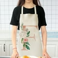 thumbnail image 3 of ENJOYW Letter A to Z Alphabet Pattern Kitchen Apron Sleeveless Cooking Cleaning Tools Apron, 3 of 7