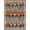 Burnt Orange Gray Brown, Pattern 1, variant on ODIKA 8'x10' Washable Area Rug Non-Slip Chair-Friendly Mat Wilderness Mountain Scene With Pine Forest And Deer Bear Motif Cabin Flowing for Dining Room, Large Office, Lounge