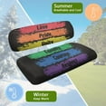 thumbnail image 6 of Psesaysky Rainbow LGBT Pride Print Golf Cart Seat Covers for Club Car Precedent Ordinary Seats, Breathable Front and Back Seat Cushion Cover for Golf Cart, Easy to Install, 6 of 8