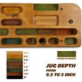 thumbnail image 5 of Yes4All Premium Wooden Climbing Fingerboard, Espresso Color, 5 of 7