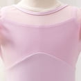 thumbnail image 6 of Girls Flutter Sleeve Dance Leotard with Mesh Detail,Classic Ballet Bodysuit, 6 of 8
