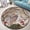 Barn Owl, variant on Circle Area Rug, Pheasant Washable Non-Slip Floor Carpet, Soft Rug for Living Room Bedroom Decor 24 Inch