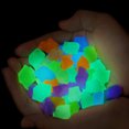 thumbnail image 3 of Decoraciones para peceras, rocas que brillan en la oscuridad, piedras para acuario, peces, tortugas, guijarros, grava, rocas para jardín, 3 of 7