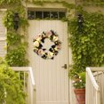 thumbnail image 5 of Large Rose Wedding Garland Wreath Spring Summer Valentine's Day Flower Home Holiday Decoration Door Hanging, 5 of 7