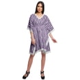 thumbnail image 3 of Moomaya Robe Courte de Caftan de Plage, Robe de Couverture Imprimée, Kaftan pour Femmes, Tenue de Plage, Couverture, 3 of 4