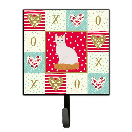 

Carolines Treasures CK5802SH4 Turkish Van Cat Love Leash or Key Holder 7Hx4.25W multicolor