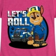 thumbnail image 3 of Paw Patrol - Let's Roll Chase - Toddler And Youth Girls Short Sleeve Graphic T-Shirt, 3 of 6