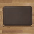 thumbnail image 6 of (2 pack) GelPro Anti-Fatigue Flatweave Kitchen Floor Mat, Brownie, 20"x 30", 6 of 8