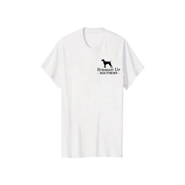 Camiseta de manga corta con cuello redondo para adulto - Estampado de fauna sureña y bandera estadounidense, 100 % algodón, corte holgado, informal - Para todas las estaciones | Tejido suave y ligeram