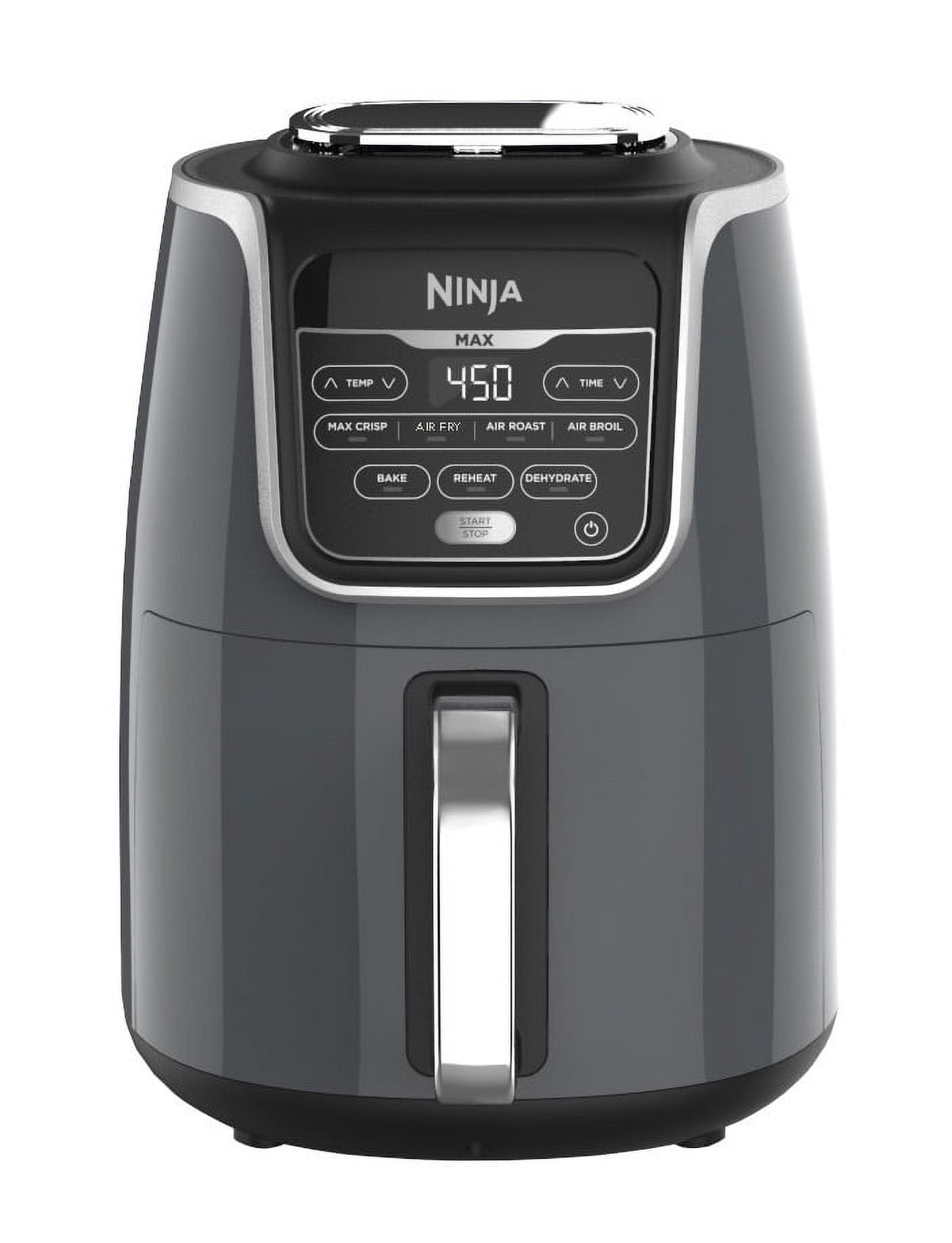 ​【希少/アメリカ購入】Ninja エアフライヤー AF100 4-QT 箱付き Ninja® AF100 4 Quart Air Fryer - Easy Quick Cooking with Crispy