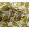 thumbnail image 4 of oneOone Viscose Chiffon Olive Green Fabric Flower Watercolor Diy Clothing Quilting Fabric Print Fabric By Yard 42 Inch Wide, 4 of 4