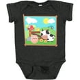thumbnail image 3 of Inktastic Farm Animals with Cow, Chick and Pig Boys or Girls Baby Bodysuit, 3 of 5