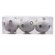 thumbnail image 1 of Adornos navideños Fiudx 3 piezas lentejuelas perlas purpurina 8 cm, 1 of 2