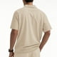 thumbnail image 4 of pstuiky camisetas para hombre, Camisa informal de manga corta con botones sueltos y elástica para hombre, estilo veraniego camisas casuales para hombre l, 4 of 9