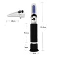 Salinity Refractometer 0-10% 1.000-1.070SG Optical Salometer For ...