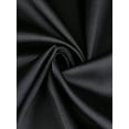 thumbnail image 5 of Women's Satin Robe Silky Lace Trim Bridal Party Tie Waist Wedding Bridesmaid Bathrobe L Black, 5 of 6