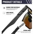 thumbnail image 3 of Gafas de Sol DUCO 8206 Fibra de Carbono Polarizadas UV400 para Hombre, 3 of 5