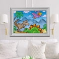 thumbnail image 6 of 1000 PCS Jigsaw Puzzles, 29.5" x 19.7" Artwork Gift for Adults Teens Funny Dinosaurs Wooden Puzzle Games, 6 of 7