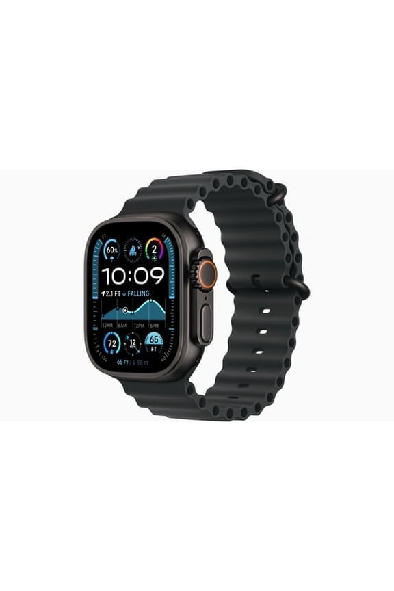 Restored Apple Watch Ultra 2 (2023) Titanium 49mm A2986 (GPS + Cellular) Black (Restored)