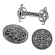 thumbnail image 1 of Paquete de 3 Broches Nórdicos Vikingos Retro para para proteger, Chal, Suéter, Joyería, Hebilla, Conjunto Hugo Broche vikingo vintage Pin, 1 of 10