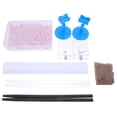 thumbnail image 1 of Raindrops Electric Static Wand Science Kit for Teaching Tools Using Assorted Color Plastic Glass Silk 1 Set, 1 of 7