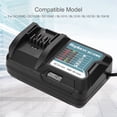thumbnail image 4 of Cargador Rápido De Batería De Litio Para 10.8V 12V, Compatible Con DC10WD, BL1015, Pantalla LED, 4 of 7
